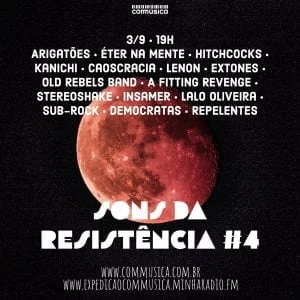 Sons da Resistência #4 sexta • 19h