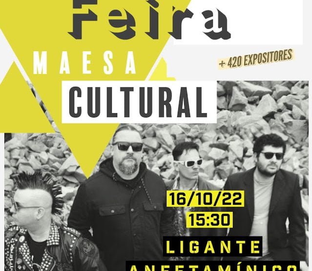Feira da Maesa Cultural conta com a participação da banda Ligante Anfetamínico
