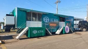 Caminhão da Adra.