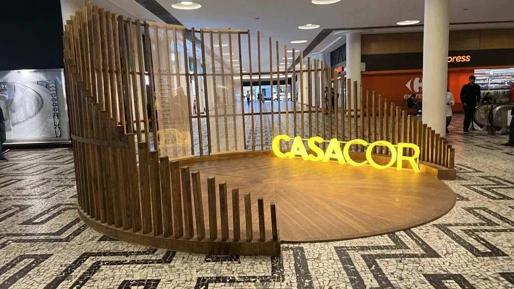 Fachada da entrada Casa Cor 2023
