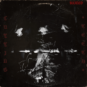 Capa do ep, em fundo preto. Baited anuncia EP 'Cutting Teeth' e single 'Molotov'.