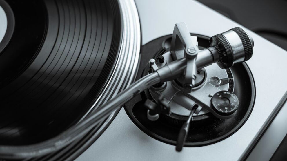 grey and black metal tool